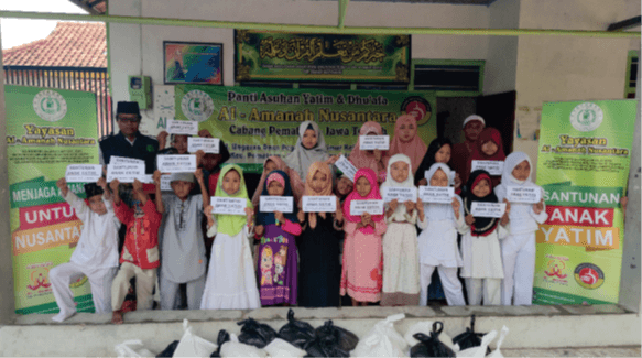 Santunan Khusus Anak Yatim Piatu